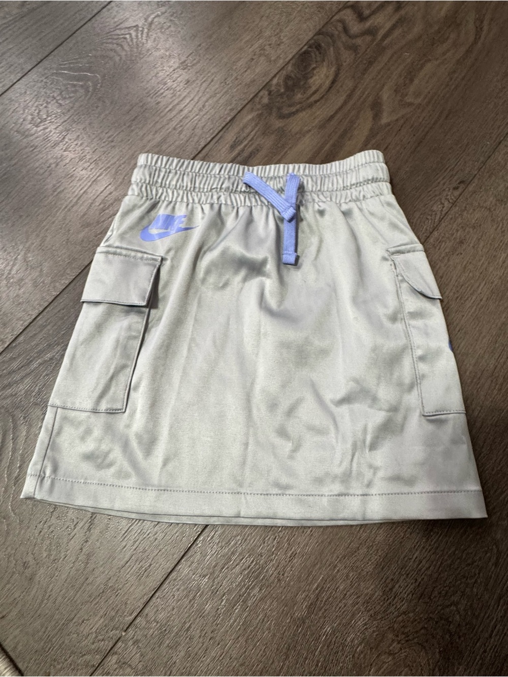 Nike Gray Athletic Skirt with Lavender Trim